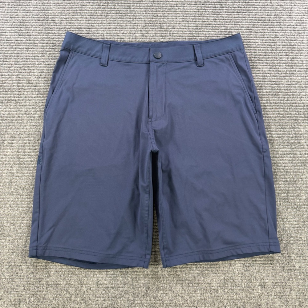 Rhone Commuter 10" Shorts Navy Blue Mens 33 Golf Activewear Comfort Casual Work